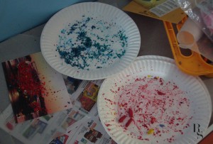 crushed shredded crayons craft